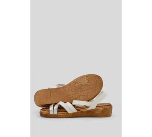 Босоножки женские, цвет белый, 244RTZ-8