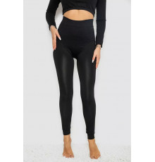 Лосіни на хутрі, колір чорний, 139RA970