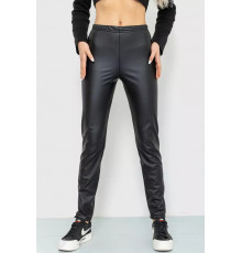 Лосини на флісі, колір чорний, 183R010