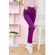 Літні жіночі штани скінні, фіолетового кольору, 282F007