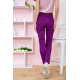 Літні жіночі штани скінні, фіолетового кольору, 282F007