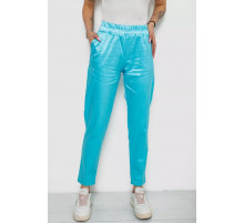 Штани жіночі, колір бірюзовий, 238R317