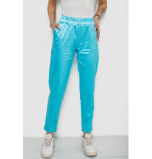 Штани жіночі, колір бірюзовий, 238R317
