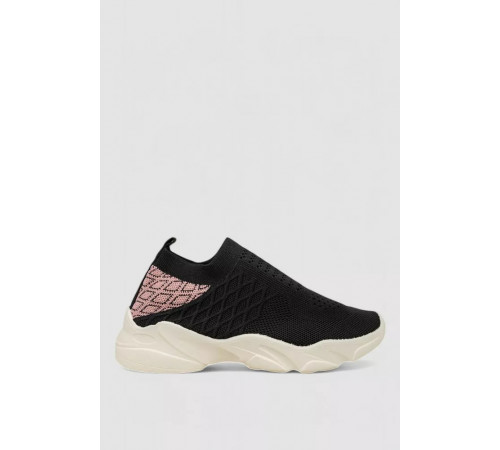 Сліпони жіночі з тканини, колір чорний, 244R291C