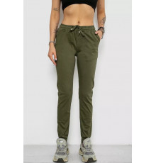 Брюки женские, цвет хаки, 182R1364