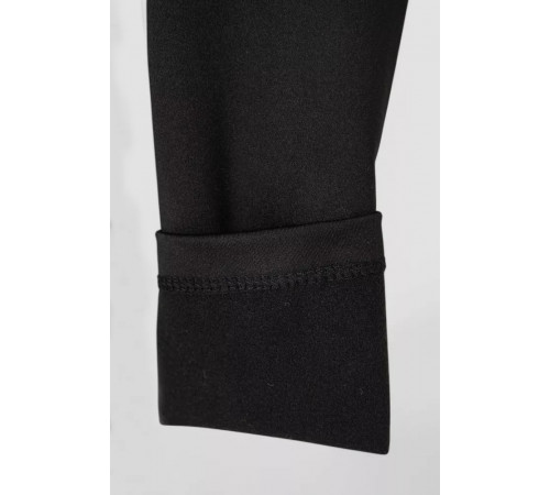 Лосини дитячі з мікродайвінгу утеплені, колір чорний, 102R1051-1