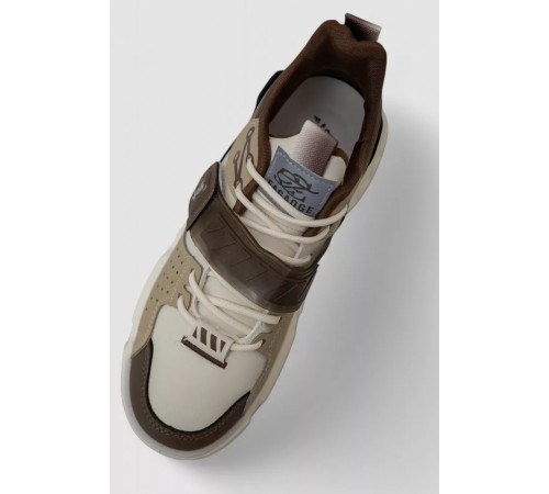 Кросівки чоловічі демісезонні, колір бежево-коричневий, 243RHK07