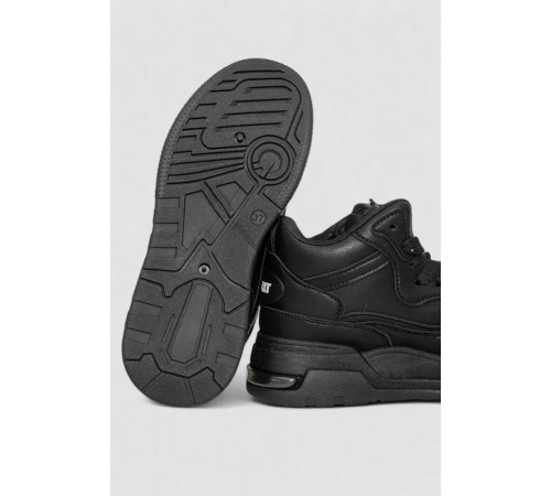 Кроссовки женские на меху, цвет черный, 243R107-5