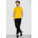 Футболка чоловіча однотонна базова, колір жовтий, 244R2407