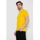 Футболка чоловіча однотонна базова, колір жовтий, 244R2407