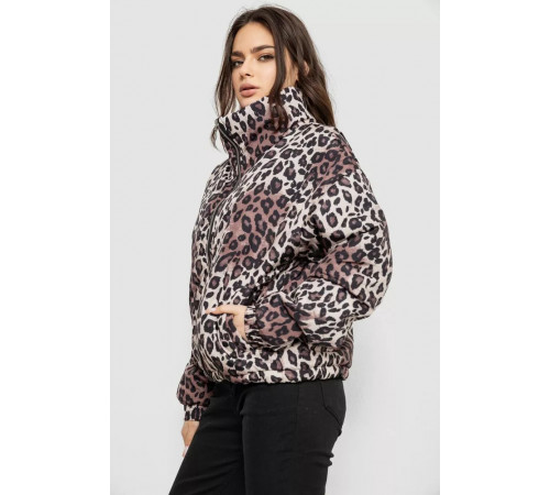 Куртка жіноча демісезонна, колір леопардовий, 102R5273-1