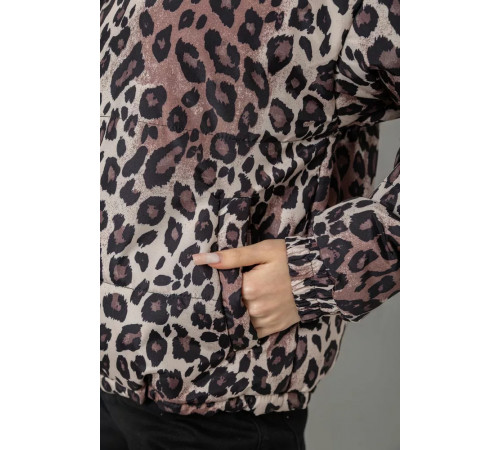 Куртка жіноча демісезонна, колір леопардовий, 102R5273-1