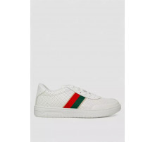 Кеды мужские на шнурках, цвет белый, 248R151-4