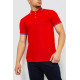 Поло чоловіче однотонне, колір червоний, 243RA25