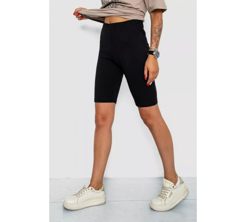 Велотреки однотонні, колір чорний, 102R5259