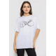 Футболка жіноча з принтом, колір білий, 244R611