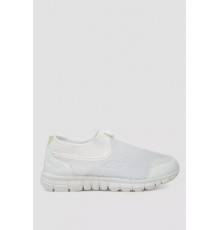 Слипоны мужские, цвет белый, 244RA318