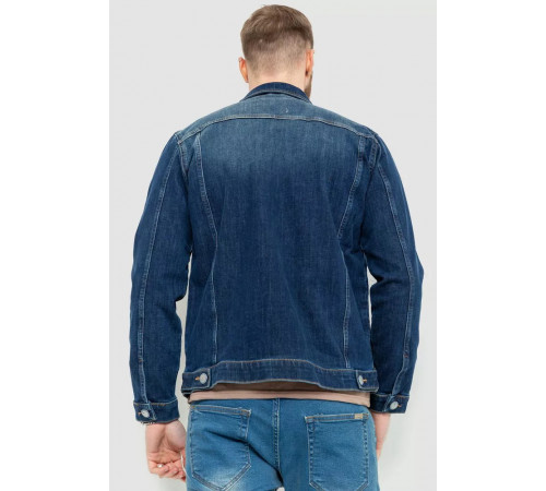 Джинсовая куртка мужская, цвет синий, 157R4607