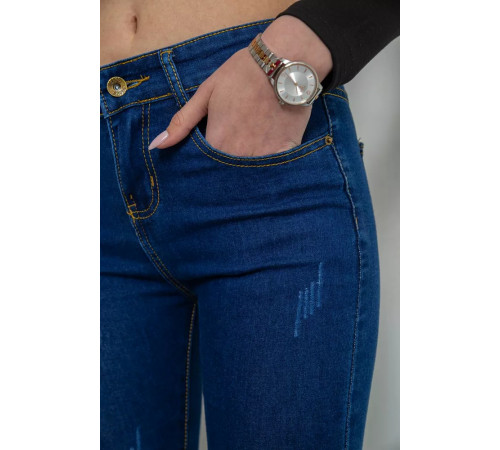 Джинси жіночі, колір синій, 244R201