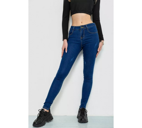Джинси жіночі, колір синій, 244R201