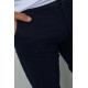 Брюки мужские стрейч, цвет темно-синий, 244RF803.
