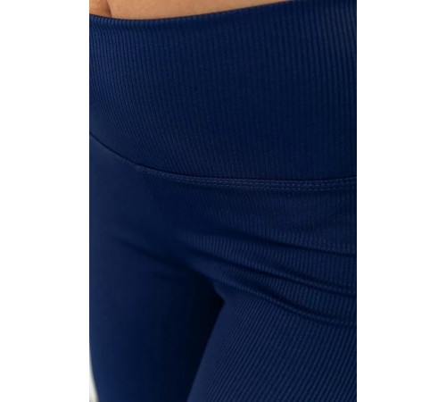 Лосини в рубчик, колір темно-синій, 205R606