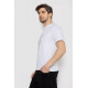 Футболка чоловіча з принтом, колір білий, 241R1903