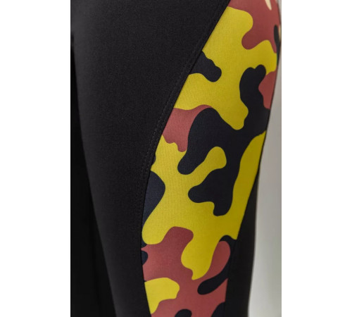 Спорт жіночий костюм для фітнесу, колір мілітарі, 102R075-1