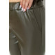 Лосины женские из экокожи, цвет хаки, 214R5032