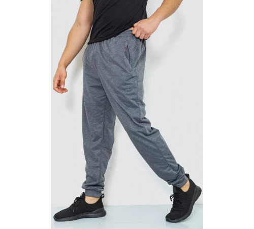 Спорт мужские брюки, цвет серый, 244R41386