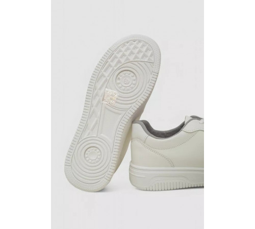 Кеды женские, цвет бело-серый, 248RR101