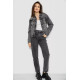 Куртка жіноча джинсова, колір сірий, 255RA224