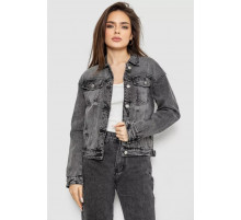 Куртка жіноча джинсова, колір сірий, 255RA224