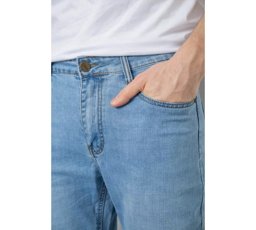 Джинси чоловічі однотонні, колір блакитний, 244R21-730