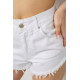 Шорти жіночі джинсові, колір білий, 182R1648S20