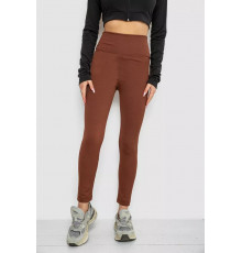 Лосины в рубчик, цвет коричневый, 221R607