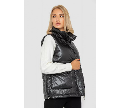 Жилет жіночий, колір чорний, 244R533-1