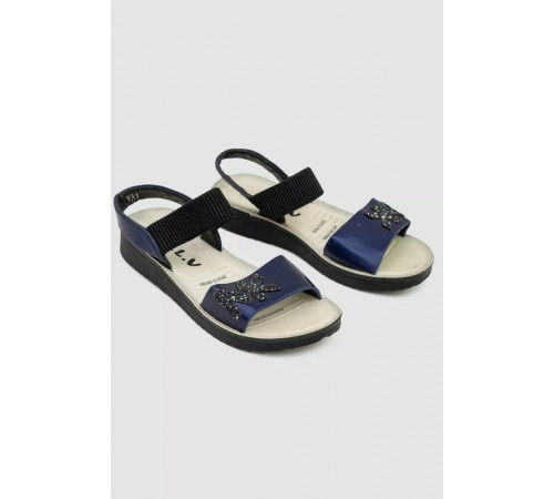 Босоніжки дитячі, колір темно-синій, 243RYA1-2