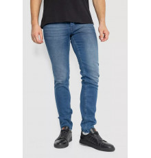 Джинсы мужские однотонные, цвет темно-синий, 247R6301-1.