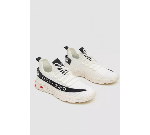 Кроссовки мужские текстиль, цвет белый, 243R289012