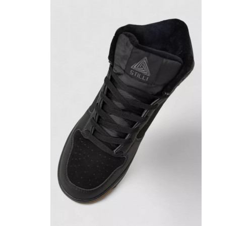 Кросівки чоловічі зимові на хутрі, колір чорний, 248RH1050-4