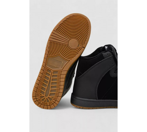 Кросівки чоловічі зимові на хутрі, колір чорний, 248RH1050-4