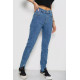 Джинси жіночі, колір блакитний, 238RNK02
