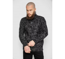 Светр чоловічий, колір чорно-сірий, 214R10323
