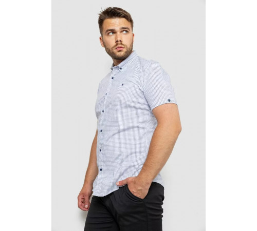 Рубашка мужская с принтом, цвет белый, 214R4564-4