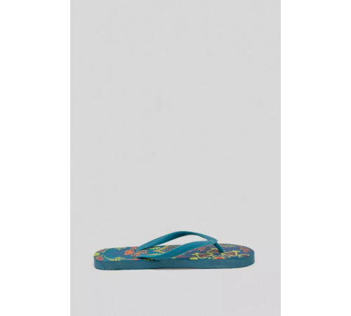 Вьетнамки женские, цвет голубой, 244R342