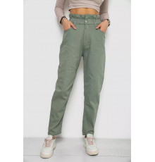 Джинси жіночі, колір оливковий, 250R1573