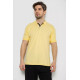 Поло чоловіче однотонне, колір жовтий, 244R2123