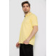 Поло чоловіче однотонне, колір жовтий, 244R2123