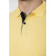 Поло чоловіче однотонне, колір жовтий, 244R2123
